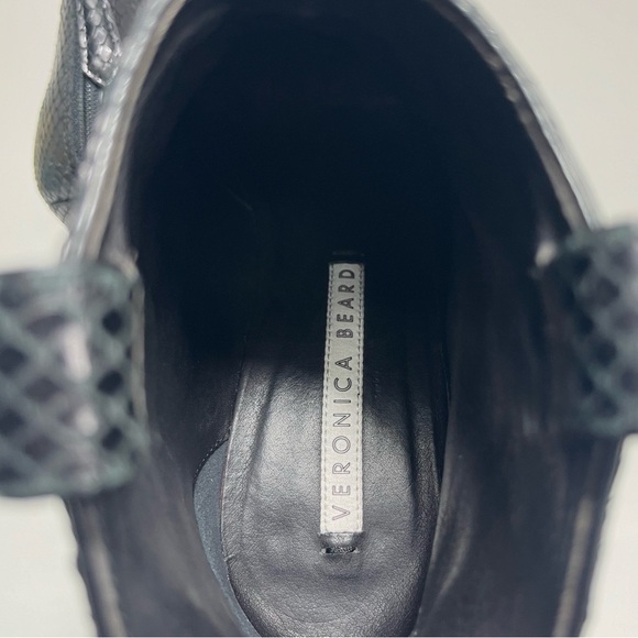 Veronica Beard Loretta Bootie in Black Size US 8 EU 38.5 Made in Italy - Picture 7 of 9